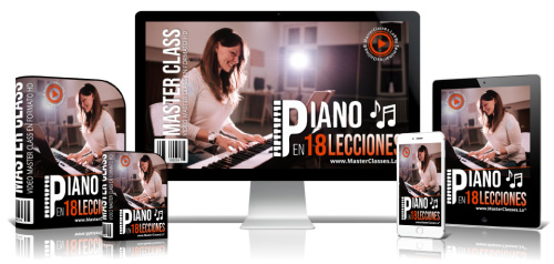 500pianoen18lecciones